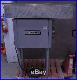 Hobart 4146 Commercial Meat Grinder Motor Feed Pan 208V