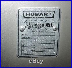 Hobart 4146 Commercial Stainless Steel 5HP Meat Grinder 460V