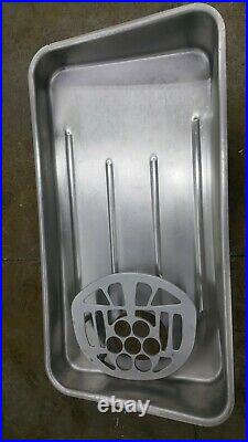 Hobart 4152 Stainless Meat Grinder Pan Nice Hard To Find