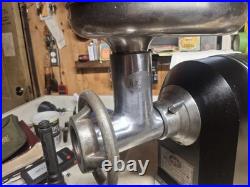 Hobart 4212 Meat Grinder with Attachments Vintage, 1/3 HP