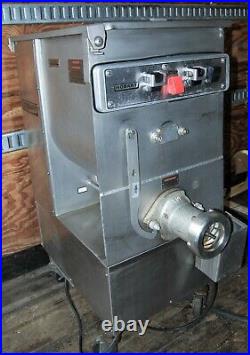 Hobart 4246HD Commercial Meat Grinder. 140 lb. Capacity. 55-60 lbs / min. Exclnt
