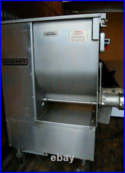 Hobart 4246HD Commercial Meat Grinder. 140 lb. Capacity. 55-60 lbs / min. Exclnt
