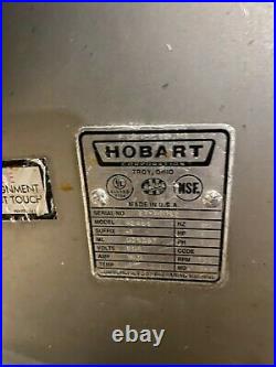 Hobart 4246S Commercial Grocery Butcher Beef Sausage Meat Mixer Grinder 208v/3p