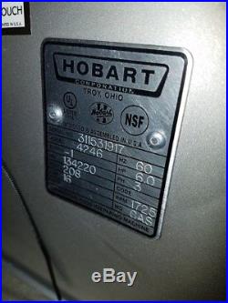 Hobart 4246-1 Meat Grinder / Mixer 6 hp 208v 3-phase Scratch & Dent