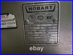Hobart 4246 HD commercial meat grinder mixer 8-1/2 HP 3 phase #32 Butcher
