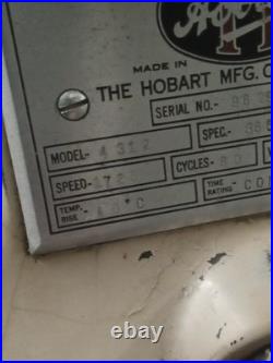 Hobart 4312 Vintage Commercial Meat Grinder