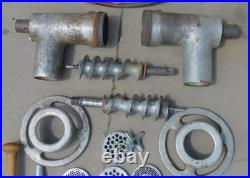 Hobart 4322 Meat Grinder with 2 Head. Bowl, Cylinder & Shaft, Blades, Pickup Only