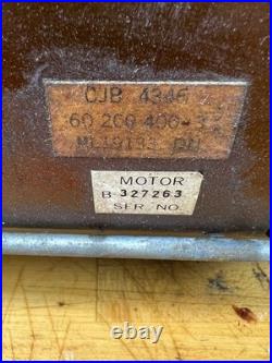 Hobart 4346 Meat Grinder Motor Part# ML-019180 200-400V 3Ph