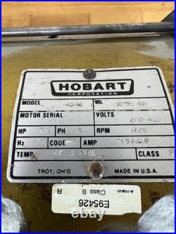 Hobart 4346 Meat Grinder Motor Part# ML-019180 200-400V 3Ph