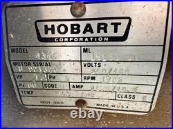 Hobart 4346 Meat Mixer Grinder 230V 3PH