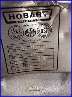 Hobart 4612 Countertop Meat Grinder Chopper