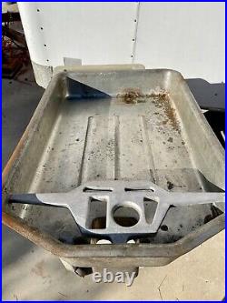Hobart 4632 4632A Meat Grinder Large Collection Pan Parts 2'x3