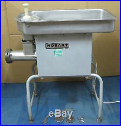 Hobart 4632 Heavy-Duty Commercial Meat Grinder 1425RPM + Stand Food Processing