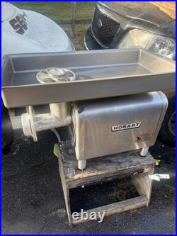 Hobart 4732 Commercial Electric Meat Grinder Stainless Steel