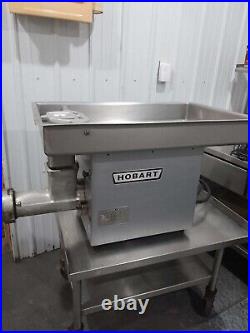 Hobart 4732 Meat Grinder 3 HP, 1 Phase, Low Hours, excellent condition