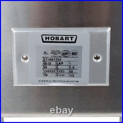 Hobart 4812-36 #12 Meat Grinder / Chopper 120V 1/2 hp