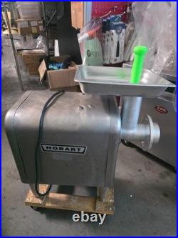 Hobart 4812 Hub #12 Meat Grinder / Chopper 120V 1/2 hp 1725 rpm + Attachment