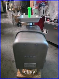 Hobart 4812 Hub #12 Meat Grinder / Chopper 120V 1/2 hp 1725 rpm + Attachment