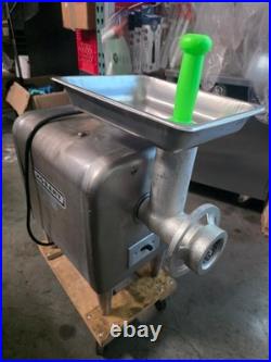 Hobart 4812 Hub #12 Meat Grinder / Chopper 120V 1/2 hp 1725 rpm + Attachment