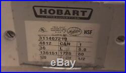 Hobart 4812 Meat Grinder 1/2 HP Local Pickup Only