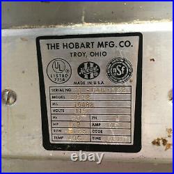 Hobart #4812 Meat Grinder Chopper Commercial Equipment Missing Attachment
