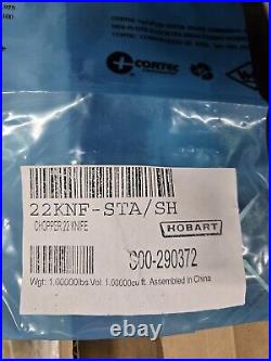 Hobart 4822-34 Meat Grinder Chopper 120V with Feed Pan and Knife & Plates