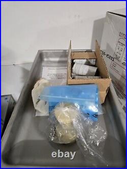 Hobart 4822-34 Meat Grinder Chopper 120V with Feed Pan and Knife & Plates