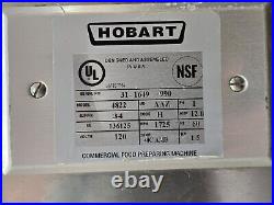 Hobart 4822 Commercial Countertop Meat Grinder 1 HP. TESTED