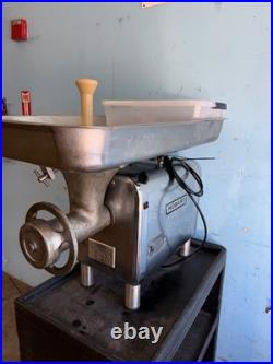 Hobart 4822 Commercial Meat Grinder Chopper 1.5 HP Stainless Steel