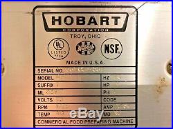 Hobart 4822 Countertop Meat Grinder Chopper 115 volt WORKS GREAT