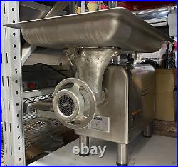 Hobart 4822 Meat Grinder # 22 head with stainless steel feed tray 120v/1 phz/