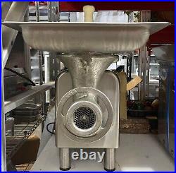 Hobart 4822 Meat Grinder # 22 head with stainless steel feed tray 120v/1 phz/