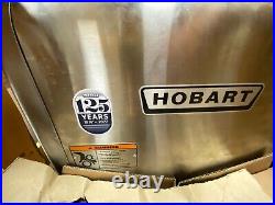 Hobart 4822 Meat Grinder Chopper 120V with Feed Pan and Knife & Plates