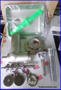 Hobart 4822 Tinned Meat Grinder Attachment withO. E. M. Quality Stainless Steel Auge