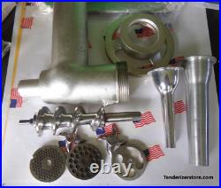 Hobart 4822 Tinned Meat Grinder Attachment withO. E. M. Quality Stainless Steel Auge