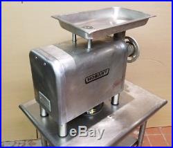 Hobart 4822 meat grinder, 115 volt, OEM head and pan. NICE