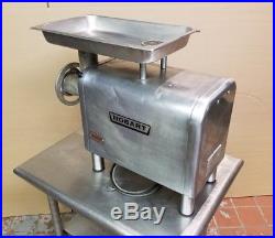 Hobart 4822 meat grinder, 115 volt, OEM head and pan. NICE