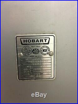 Hobart 7.5hp 3 phase meat grinder 4152 good condition have grinder plates