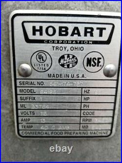 Hobart 84186 Buffalo Chopper Food Processor Meat Grinder Attachment Sausage Stuf