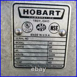 Hobart 84186 Buffalo Chopper Food Processor + Meat Grinder attachment #8