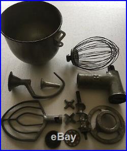 Hobart A120 Mixer 3 With Meat Grinder & Multiple Accessories