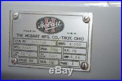 Hobart A200 20Qt Mixer with MEAT GRINDER attachment
