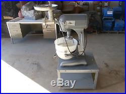 Hobart AS-200T Commercial Mixer withattachments, bowl, stand and meat grinder