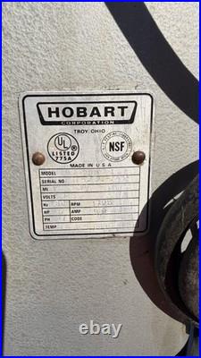 Hobart A-200 20 Qt Commercial Mixer with Meat Grinder Bowl Attachments 115V