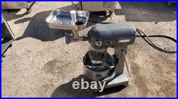 Hobart A-200 20 Qt Commercial Mixer with Meat Grinder Bowl Attachments 115V