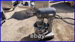Hobart A-200 20 Qt Commercial Mixer with Meat Grinder Bowl Attachments 115V