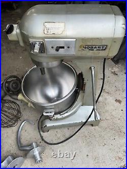 Hobart A-200 Mixer 20qt With Attachments Bowl Meat Grinder