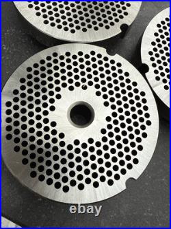 Hobart Biro Butcher Boy Torrey 3248 1/8? Meat Grinder Plates Lot of 3 NEW