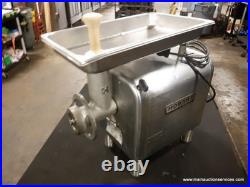 Hobart Commercial Countertop Butcher Meat Grinder