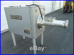 Hobart Commercial Meat Grinder with Feeder Tray Model 4146 Barely Used